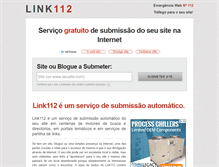 Tablet Screenshot of link112.com